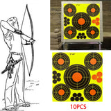 Maxbell 10x 8" Splash Targets Shooting Practice Training Round Target Stickers Aim