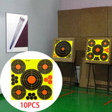 Maxbell 10x 8" Splash Targets Shooting Practice Training Round Target Stickers Aim