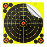 Maxbell 10x 8"x8" Shooting Targets Paper Stickers for Shooting Practice Exercise