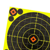 Maxbell 10x 8"x8" Shooting Targets Paper Stickers for Shooting Practice Exercise