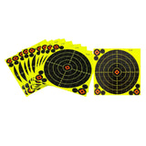 Maxbell 10x 8"x8" Shooting Targets Paper Stickers for Shooting Practice Exercise