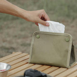 Maxbell Outdoor Tissue Box Wipes Dispenser Organizer for Camping Beach Hiking