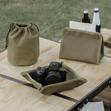 Maxbell Outdoor Tissue Box Wipes Dispenser Organizer for Camping Beach Hiking