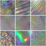 Maxbell 18x Holographic Fishing Flashing Tape Flasher Adhesive Waterproof