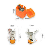 Maxbell Durable Gas Burner Portable Foldable Cooking Tool Mini Cookware Cooking