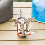 Maxbell Durable Gas Burner Portable Foldable Cooking Tool Mini Cookware Cooking
