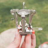 Maxbell Durable Gas Burner Portable Foldable Cooking Tool Mini Cookware Cooking
