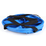 Maxbell Portable Collapsible Bucket Folding Multifunctional Wash Basin for Camping Blue
