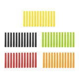 Maxbell Buoyant Fishing Foam Sticks Fishing stick 12 Pieces Dia 8mm for Fishing Yellow