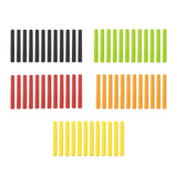 Maxbell Buoyant Fishing Foam Sticks Fishing stick 12 Pieces Dia 8mm for Fishing Yellow
