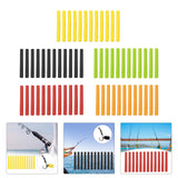 Maxbell Buoyant Fishing Foam Sticks Fishing stick 12 Pieces Dia 8mm for Fishing Yellow