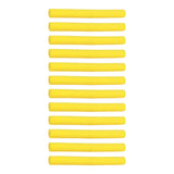 Maxbell Buoyant Fishing Foam Sticks Fishing stick 12 Pieces Dia 8mm for Fishing Yellow