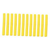 Maxbell Buoyant Fishing Foam Sticks Fishing stick 12 Pieces Dia 8mm for Fishing Yellow