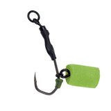 Maxbell Buoyant Fishing Foam Sticks Fishing stick 12 Pieces Dia 8mm for Fishing Green
