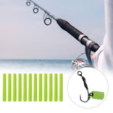 Maxbell Buoyant Fishing Foam Sticks Fishing stick 12 Pieces Dia 8mm for Fishing Green