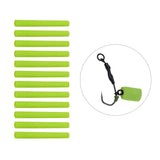 Maxbell Buoyant Fishing Foam Sticks Fishing stick 12 Pieces Dia 8mm for Fishing Green