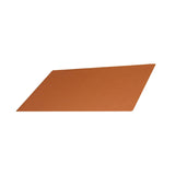 Maxbell Portable Folding Camping Table PU Leather BBQ Desk Mat Outdoor Picnic Pads Light Brown 55x115cm