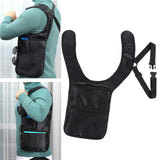 Maxbell Outdoor Underarm Shoulder Bag Portable Backpack Storage Armpit Pack for Work Left Shoulder