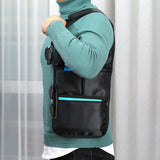 Maxbell Outdoor Underarm Shoulder Bag Portable Backpack Storage Armpit Pack for Work Left Shoulder