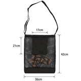 Maxbell Collapsible Foraging Bag forest Heavy Duty Grocery Camping Walking