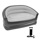 Maxbell Inflatable Sofa Couch Furniture Lazy Bed Chair Camping Hand Air Pump