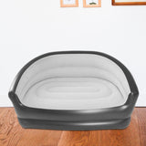 Maxbell Inflatable Sofa Couch Furniture Lazy Bed Chair Camping Hand Air Pump