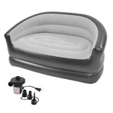 Maxbell Inflatable Sofa Couch Furniture Lazy Bed Chair Camping Electric Air Pump
