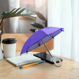 Maxbell Universal Phone Umbrella Sun Shade Outdoor Lightweight Cover Purple