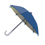 Maxbell Universal Phone Umbrella Sun Shade Outdoor Lightweight Cover Blue