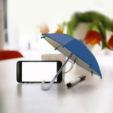 Maxbell Universal Phone Umbrella Sun Shade Outdoor Lightweight Cover Blue
