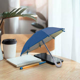Maxbell Universal Phone Umbrella Sun Shade Outdoor Lightweight Cover Blue