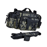 Maxbell Fishing Waist Pack Fanny Hip Bag Tackle Lure Storage Multifunctional Green