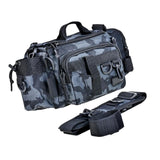 Maxbell Fishing Waist Pack Fanny Hip Bag Tackle Lure Storage Multifunctional Blue
