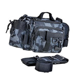 Maxbell Fishing Waist Pack Fanny Hip Bag Tackle Lure Storage Multifunctional Blue
