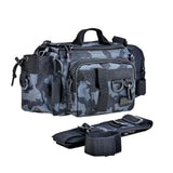 Maxbell Fishing Waist Pack Fanny Hip Bag Tackle Lure Storage Multifunctional Blue