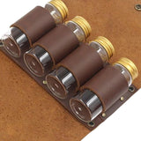 Maxbell Camping Spice Jars Set Condiments Container with Roll Up Bag for Kitchen