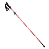 Maxbell 2 Pieces Hiking Poles Alpenstock Lightweight Folding for Kids walking Red