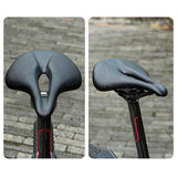 Maxbell Mountain Bike Saddle Cushion Pads MTB Road Bicycle Seat 24cmx14.3cmx7.5cm