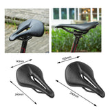 Maxbell Mountain Bike Saddle Cushion Pads MTB Road Bicycle Seat 24cmx14.3cmx7.5cm