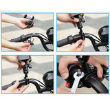 Maxbell Motorcycle Phone Mount Universal Bike Phone Mount Rotating Bike Phone Holder