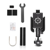 Maxbell Motorcycle Phone Mount Universal Bike Phone Mount Rotating Bike Phone Holder