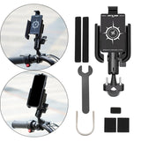 Maxbell Motorcycle Phone Mount Universal Bike Phone Mount Rotating Bike Phone Holder