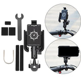 Maxbell Motorcycle Phone Mount Universal Bike Phone Mount Rotating Bike Phone Holder