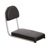 Maxbell Bike Back Seat Pad Rest Cushion Soft with Back Saddle Attachment Cycling Black