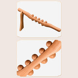 Maxbell Scraping Board Relaxation Meridian Brush for SPA Legs Men and Women