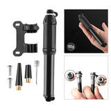 Maxbell Tire Pump Aluminum Alloy Handheld Bicycle Pump for Swimming Ring