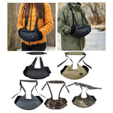 Maxbell Heated Hand Muff USB Electric Heating Hand Warmer Pouch for Hiking Ski Black