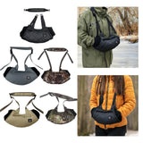 Maxbell Heated Hand Muff USB Electric Heating Hand Warmer Pouch for Hiking Ski Black