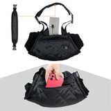 Maxbell Heated Hand Muff USB Electric Heating Hand Warmer Pouch for Hiking Ski Black