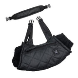 Maxbell Heated Hand Muff USB Electric Heating Hand Warmer Pouch for Hiking Ski Black